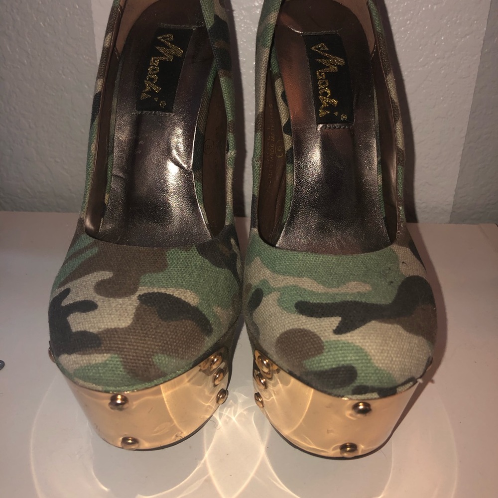 Camo platform heels - Picture 2 of 5